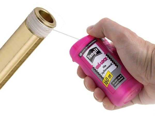 Сантехническая нить Tangit Uni-Lock Уплотнение резьбовых стыков нитью