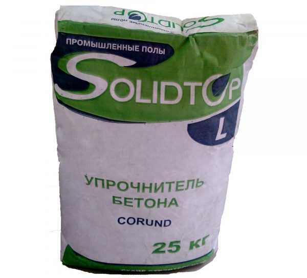 Упрочнитель бетона Solidtop Corund L