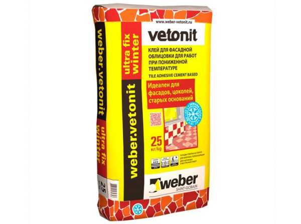 Для работ при пониженной температуре Усиленный зимний клей