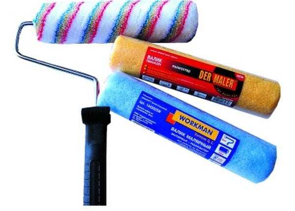 Разные валики малярные Малярные валики