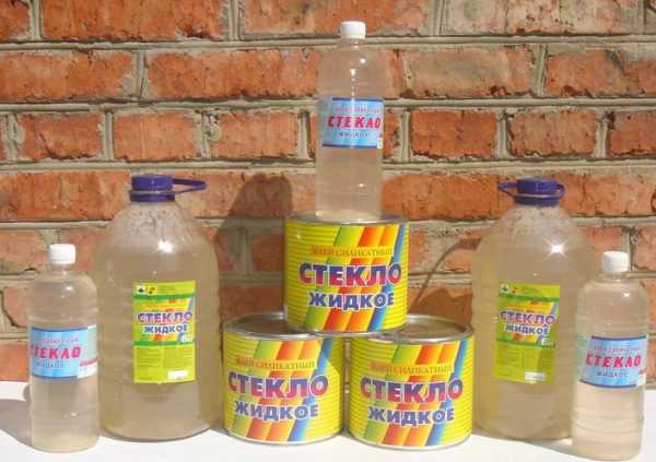 Клей силикатный Виды жидкого стекла