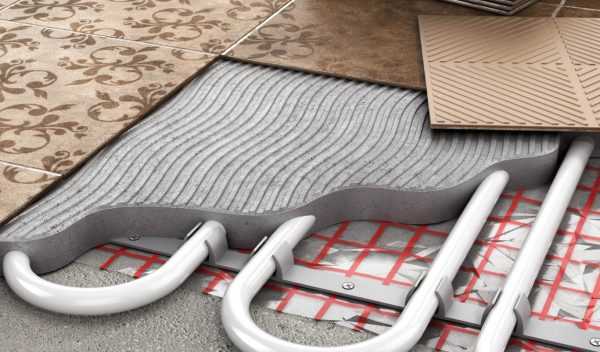 Устройство водяных полов с подогревом Водный теплый пол под плитку