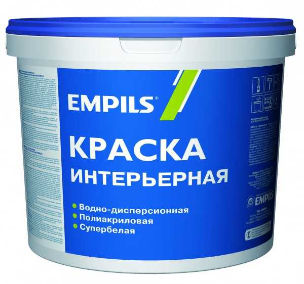 Краска интерьерная водно-дисперсионная Водно-дисперсионная краска