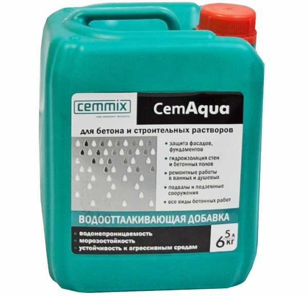 Водоотталкивающая добавка Cemmix CemAqua