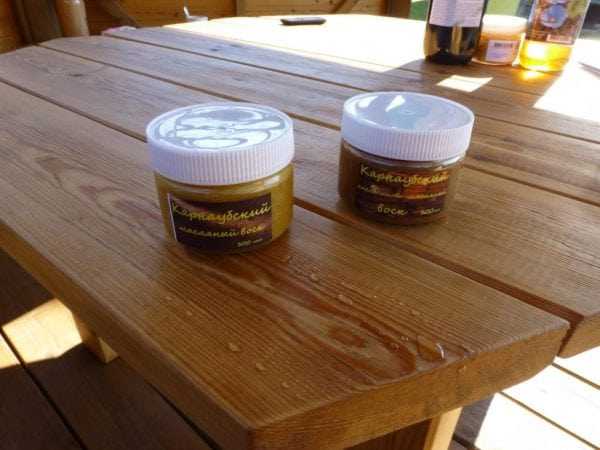 Воск для дерева Защита древесины воском