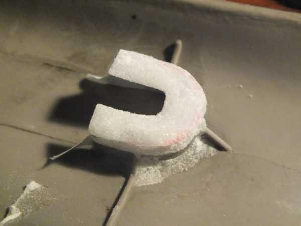 Ремонт облицовки стойки Восстановление детали крепежа