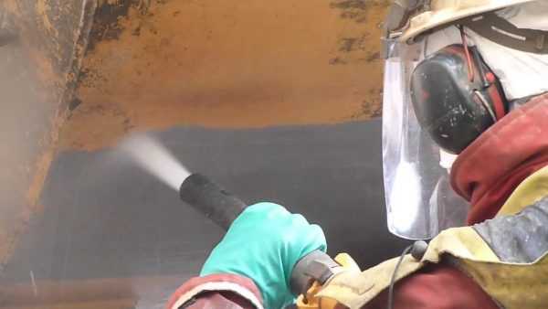 Пескоструйка металла Выбор песка в зависимости от толщины налета