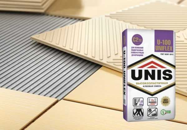 UNIFLEX U-100 эластичный Высокоэластичная клеевая смесь