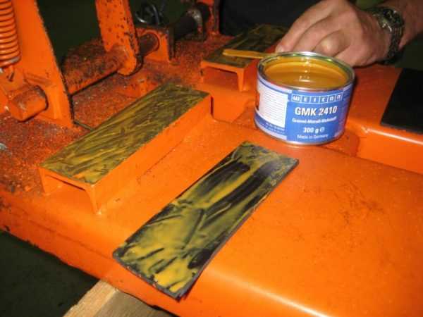 Склейка резины Холодный метод склеивания