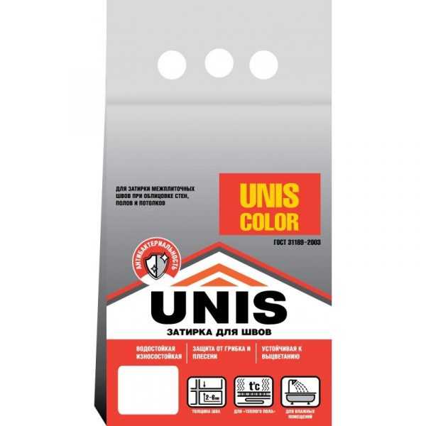 Теплостойкая затирка Затирка для швов Юнис