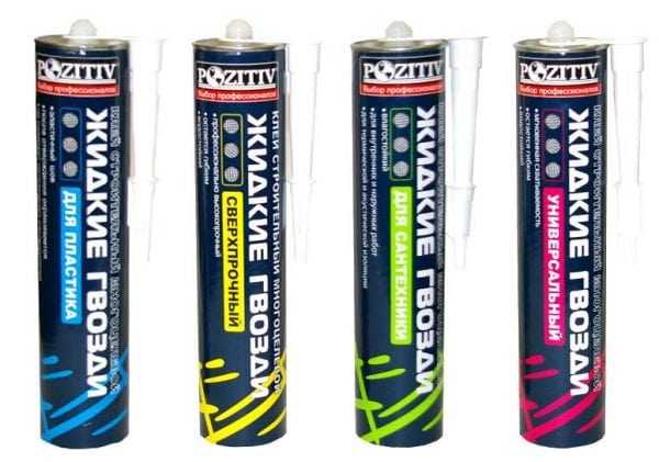 Виды клея Жидкие гвозди Для склеивания пенопласта можно использовать жидкие гвозди