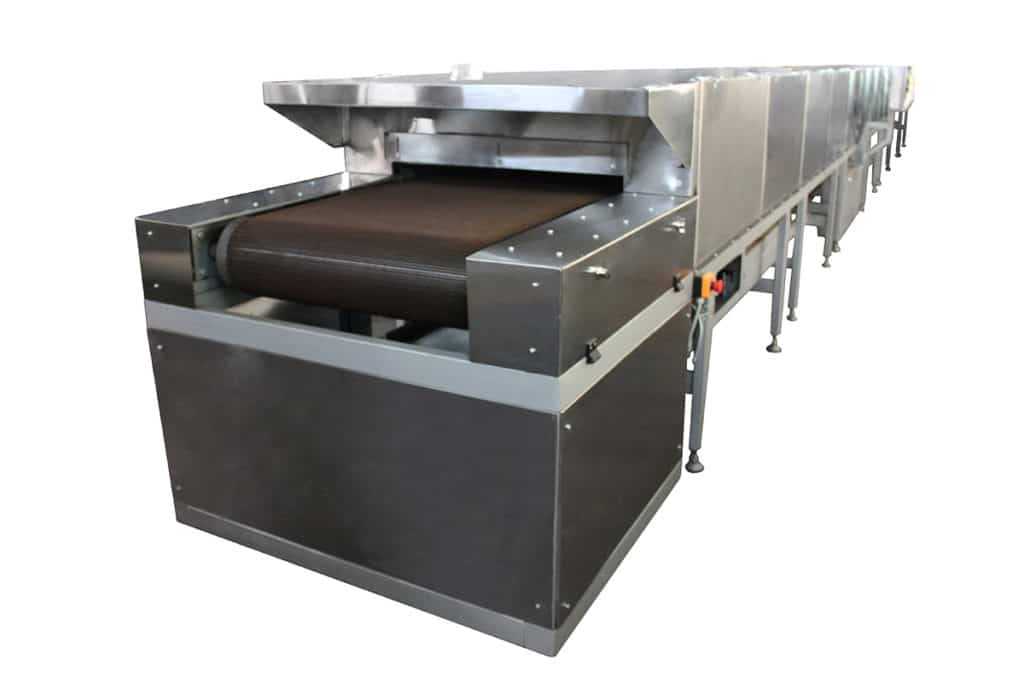 Конвейерные кондитерские печи обычно применяются на большом производстве Конвейерные кондитерские печи