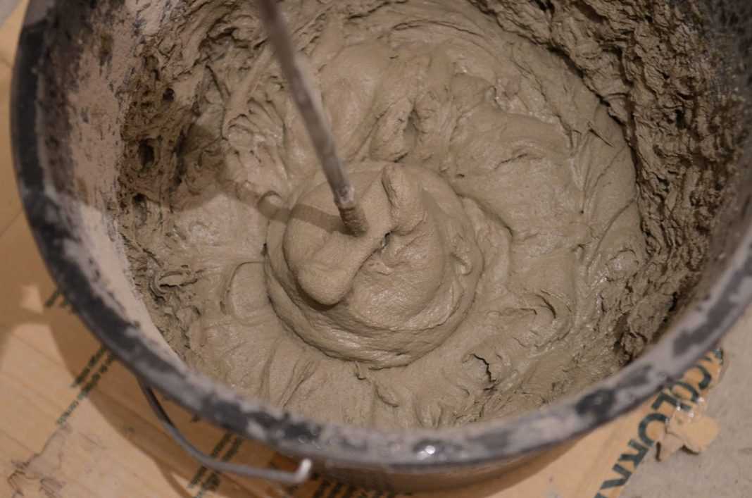 Приготовление глиняного раствора