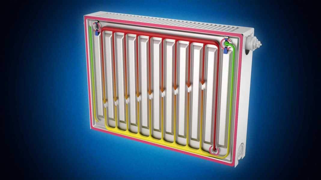 Схема радиатора