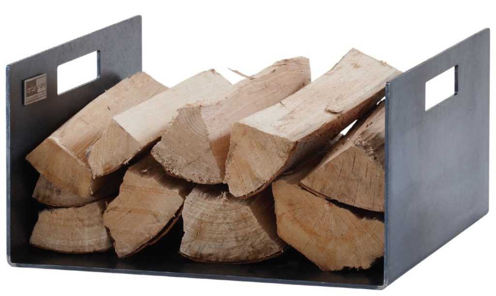 Простейшая самодельная дровница из металла самодельная дровница