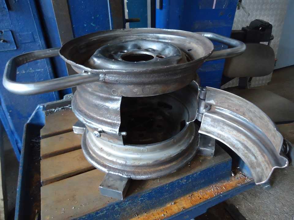 Самодельная печь из дисков Изготовление печи из дисков