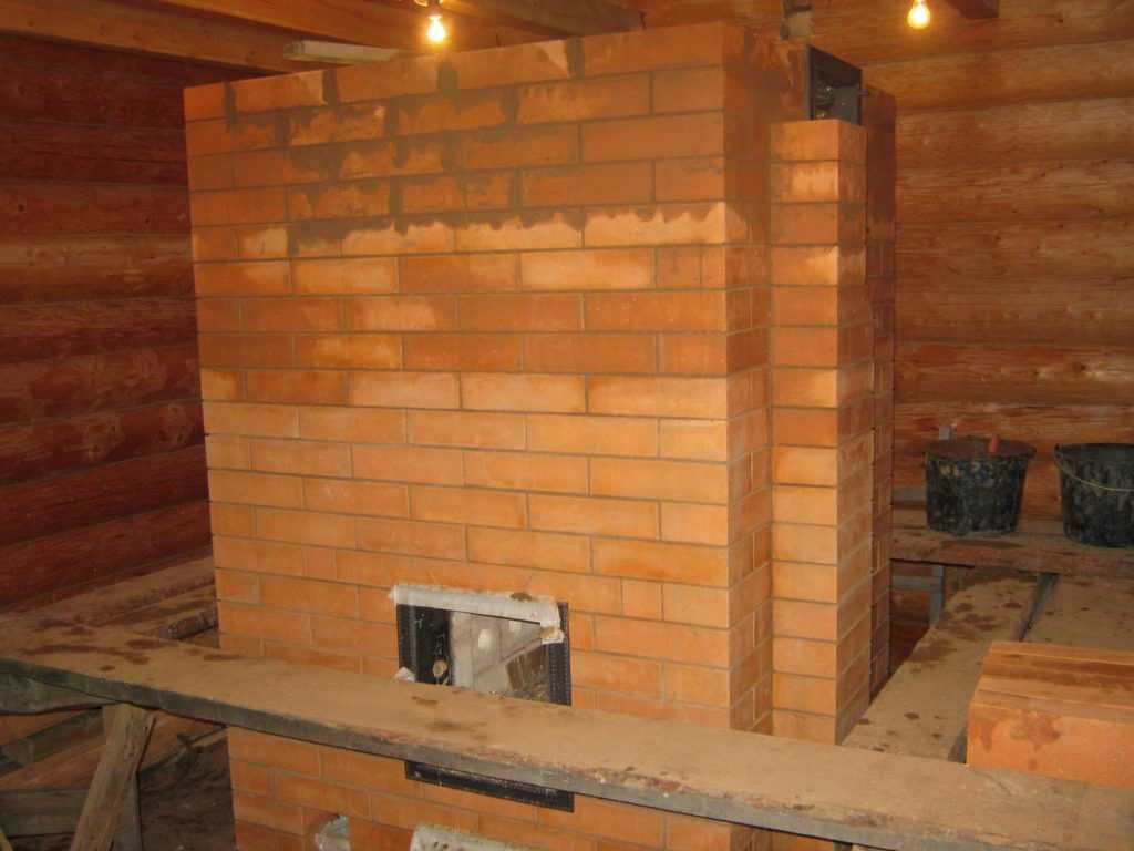 Колпаковая печь в доме Колпаковая печь