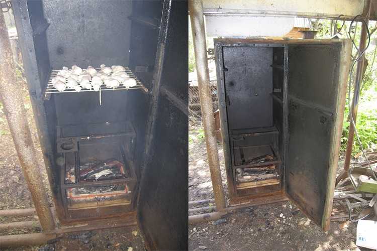 Коптильня из холодильника Коптильня из холодильника своими руками