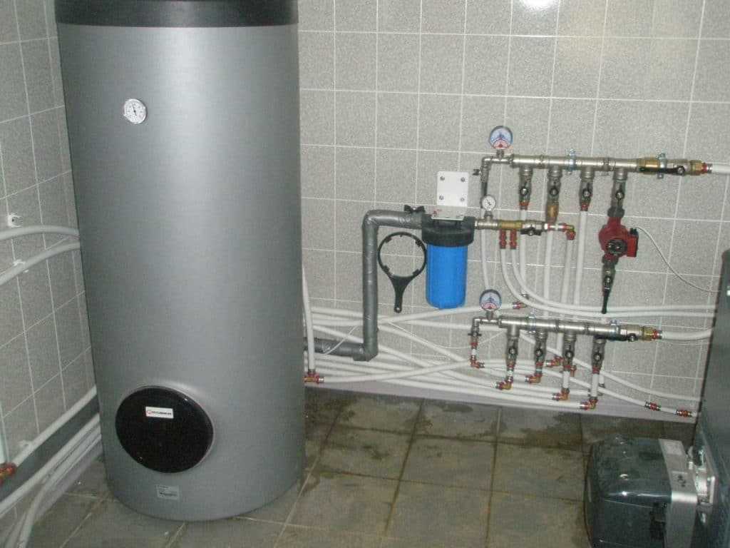 Напольный электрический бойлер