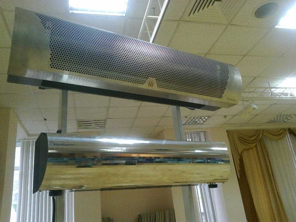 Настройка тепловой завесы Настройка и монтаж тепловой завесы