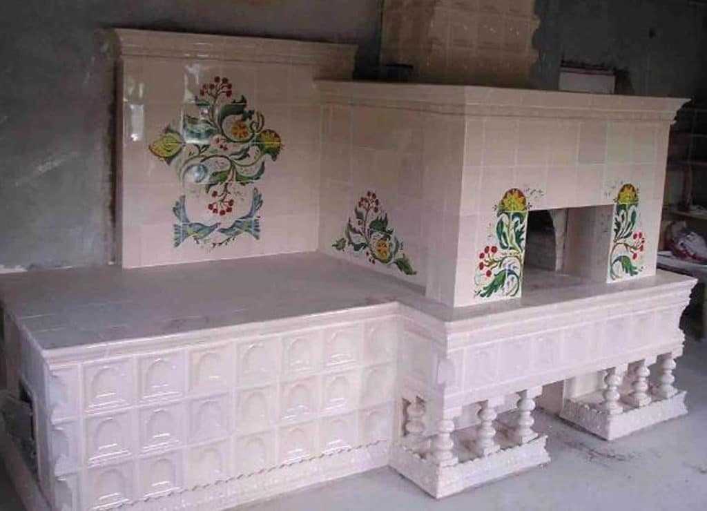 Облицовка печи кафелем своими руками Облицовка печи своими руками