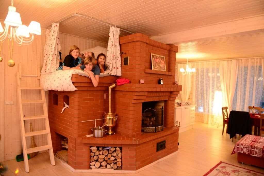 Русская печь Русская печь с лежанкой