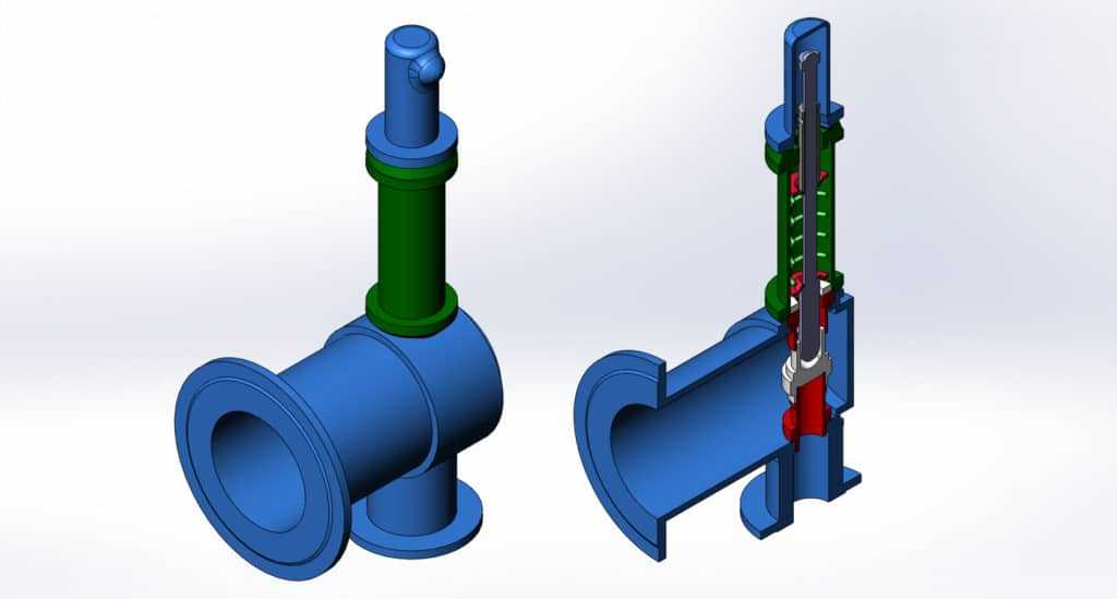 Предохранительный клапан Устройство предохранительного клапана
