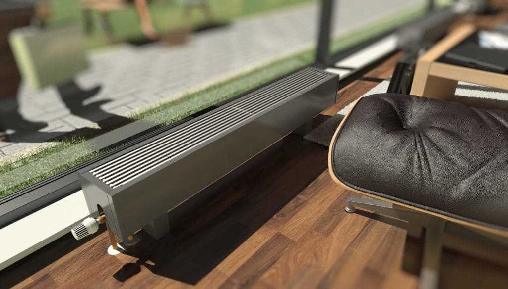 Низкий радиатор Узкий радиатор