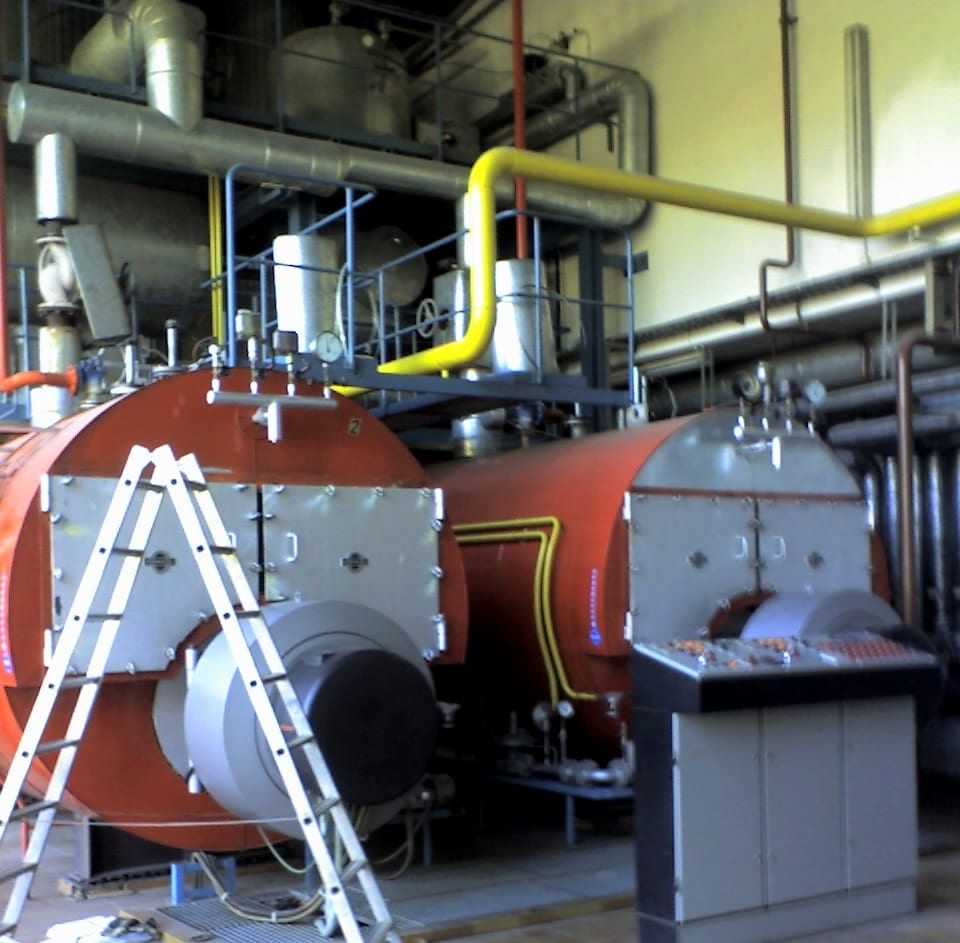 Барабанный котел имеет КПД до 90% Барабанный котел