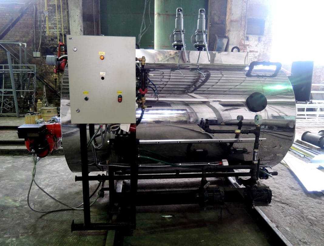 Пример барабанного котла Барабанный котел