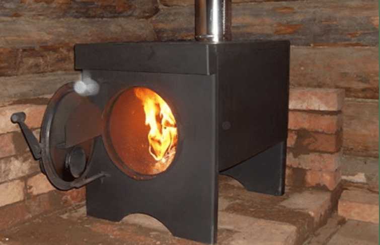 Чугунная буржуйка