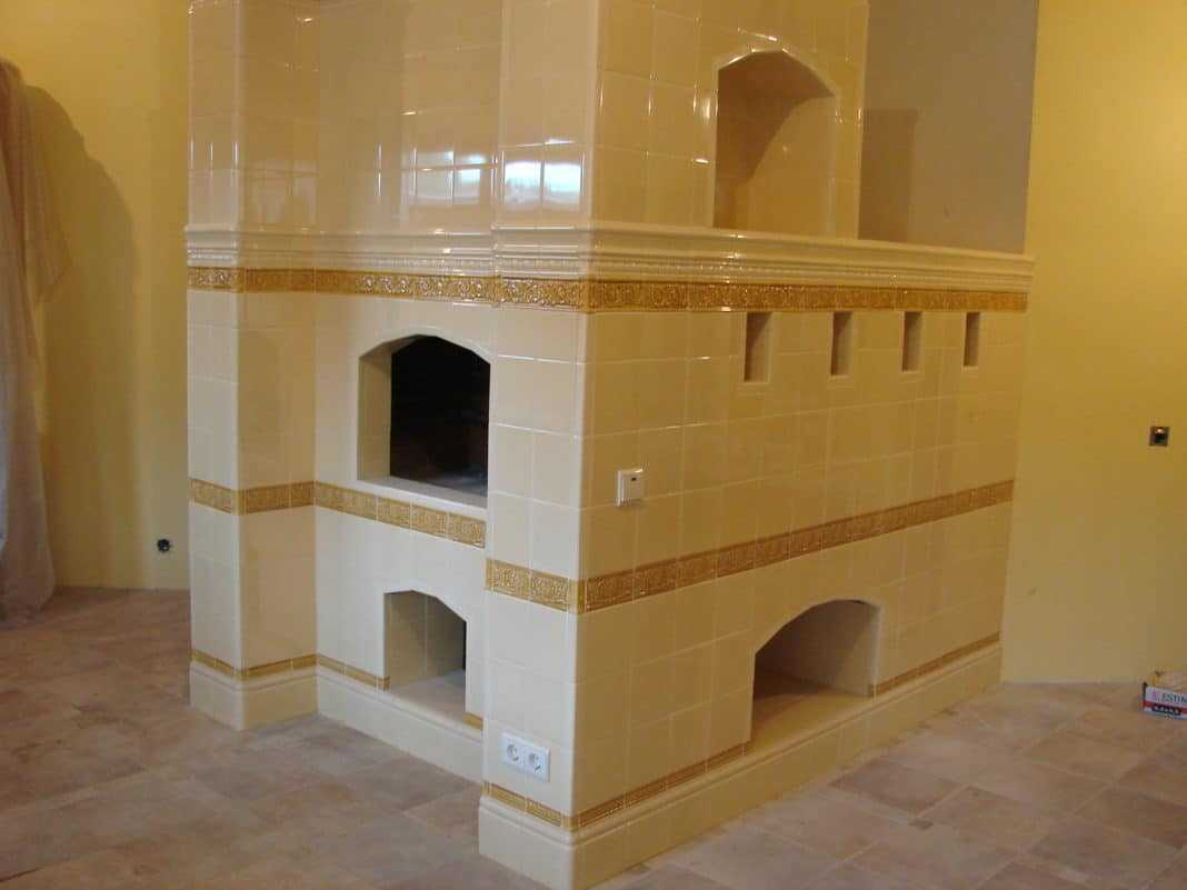 Чем замазать печку чтобы не трескалась