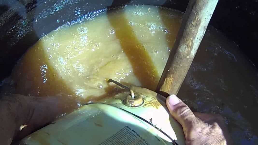 Чем замазать печку чтобы не трескалась