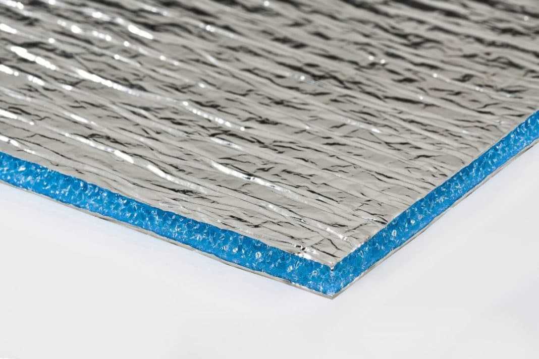 Фольгированный утеплитель для утепления асбестового дымохода Дымоход из асбестоцементной трубы