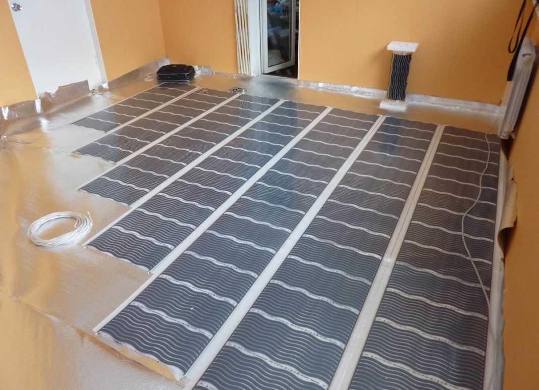 Инфракрасные пленочные полы Электрическое отопление в частном доме