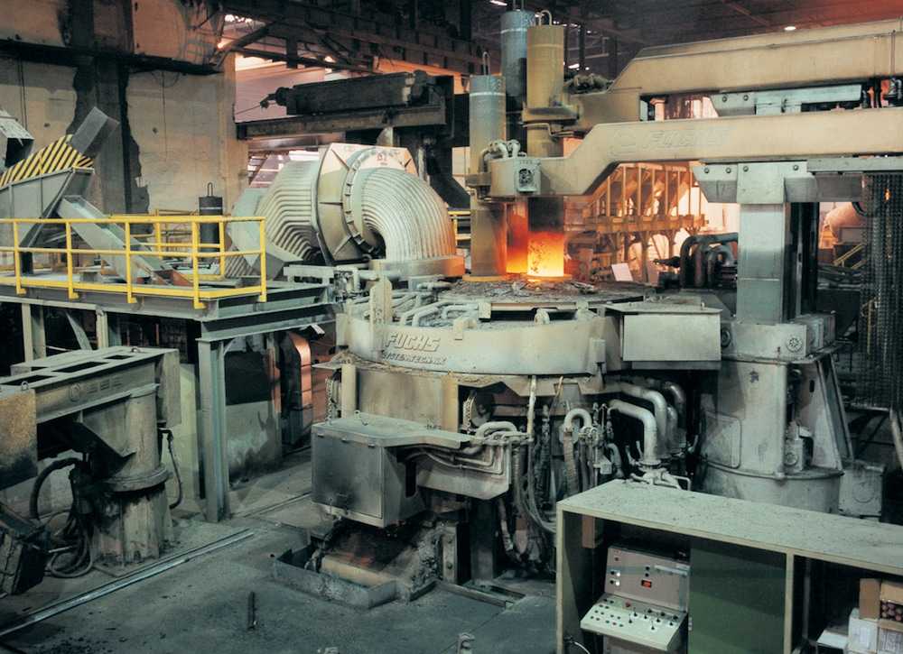 Электродуговая печь прямого действия Электродуговая печь