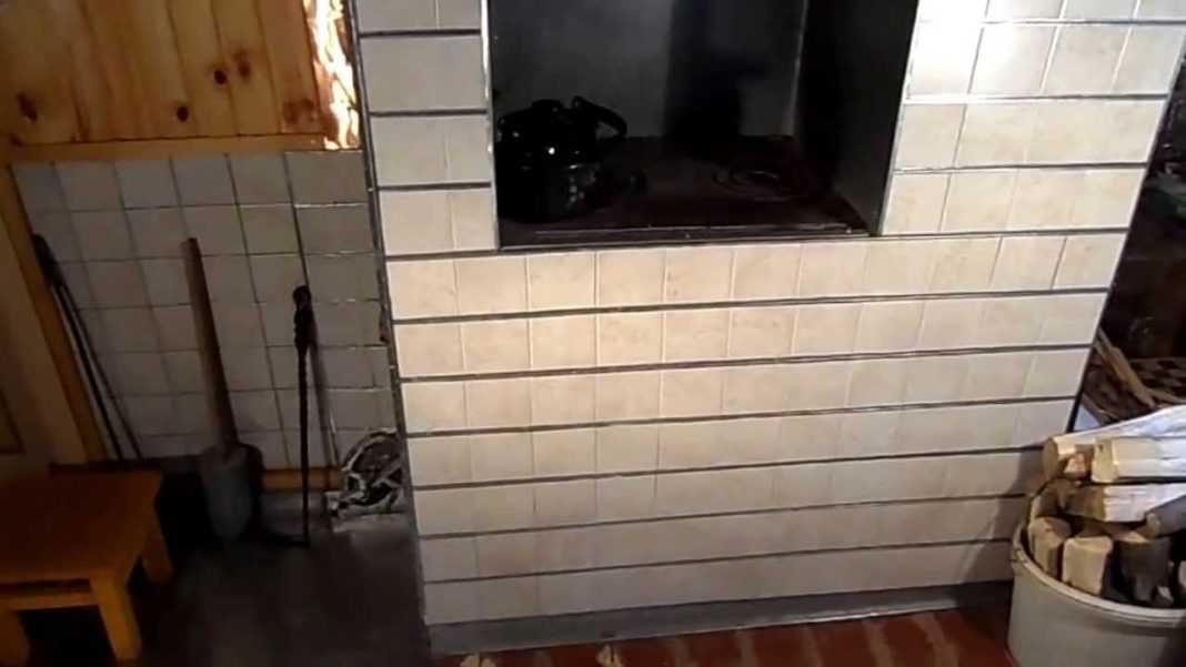 Как обложить печь плиткой