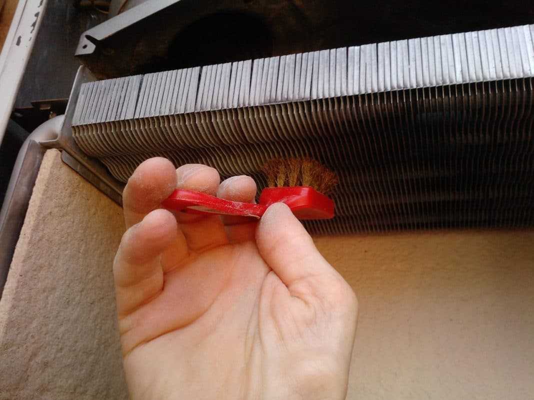 Механическая чистка газового котла Как почистить газовый котел