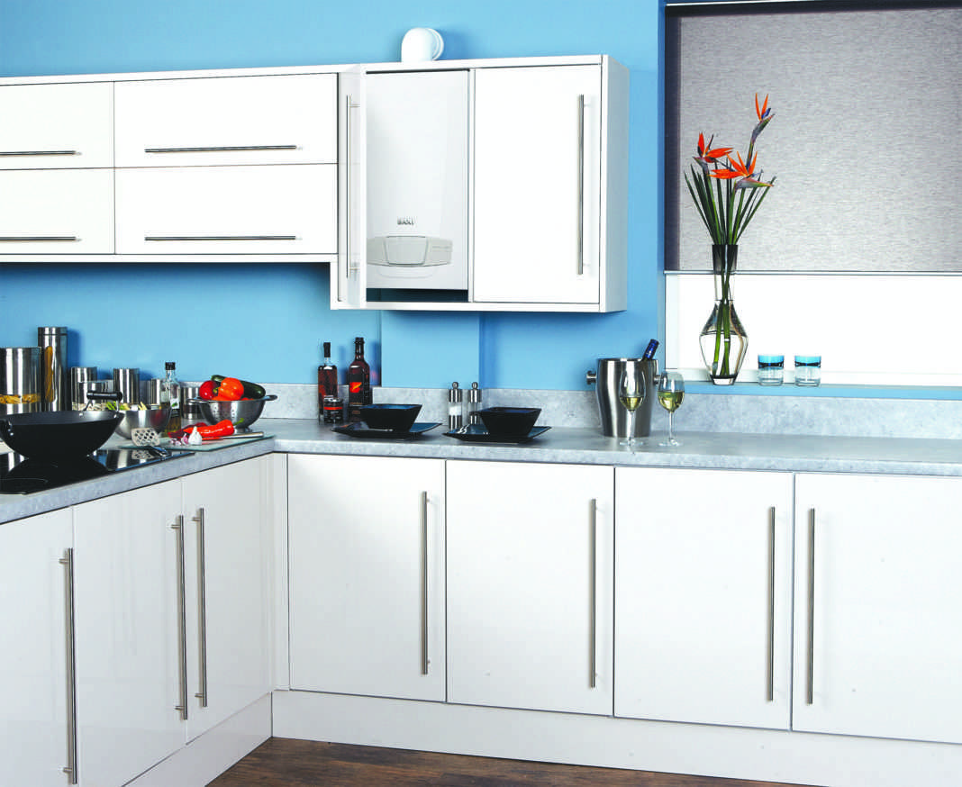 Газовый котел на кухне в шкафу Как спрятать газовый котел на кухне