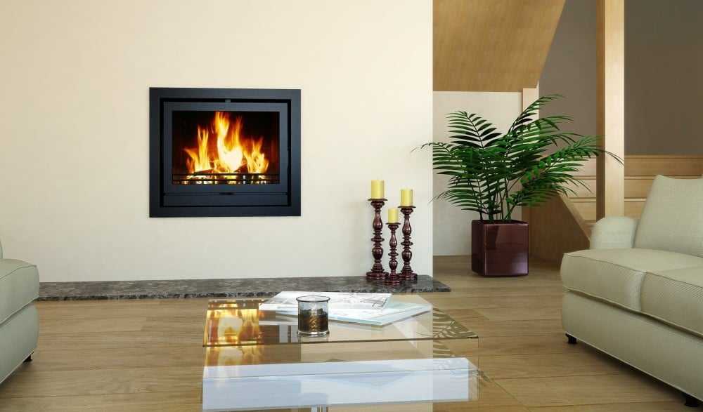 Камин встроенный в стену фото камины встроенные в стену