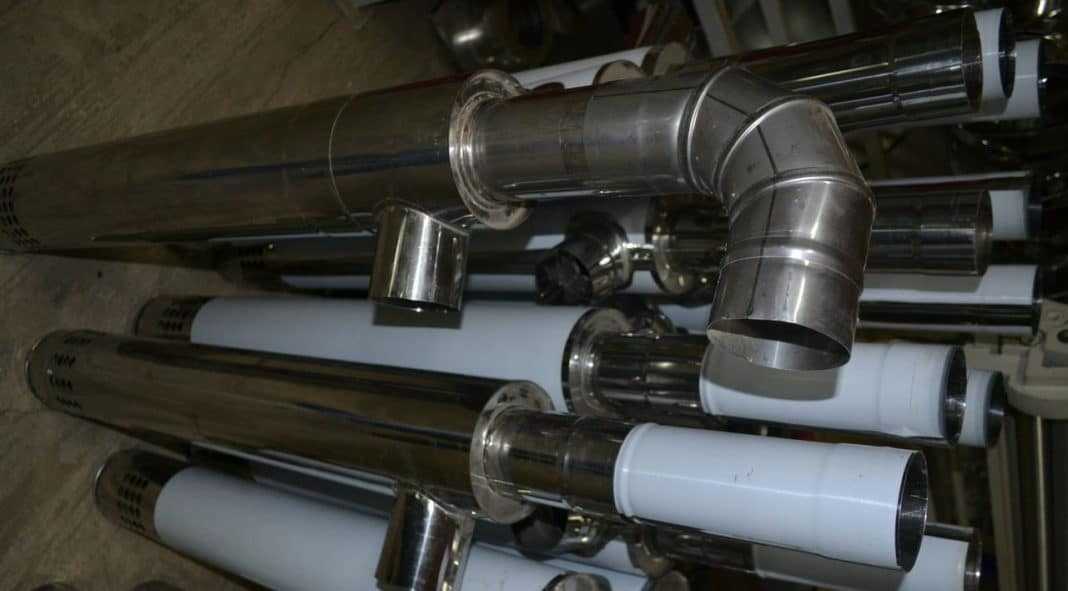 Коаксиальные дымоходы для котлов из нержавейки наиболее популярны Коаксиальные дымоходы для котлов