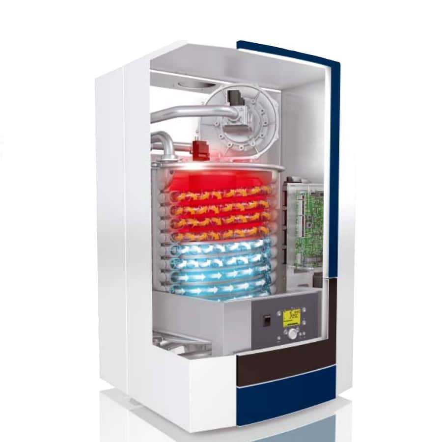 Конденсационный котел часто используют для обогрева квартир и частных домов Конденсационный котел