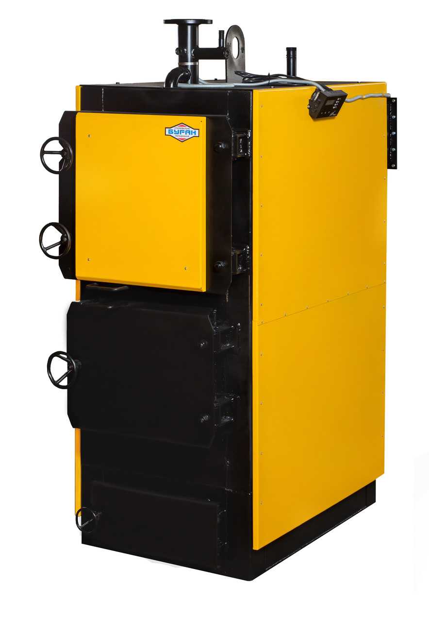 Твердотопливный котел БУРАН-EXTRA 1200 Котел верхнего горения