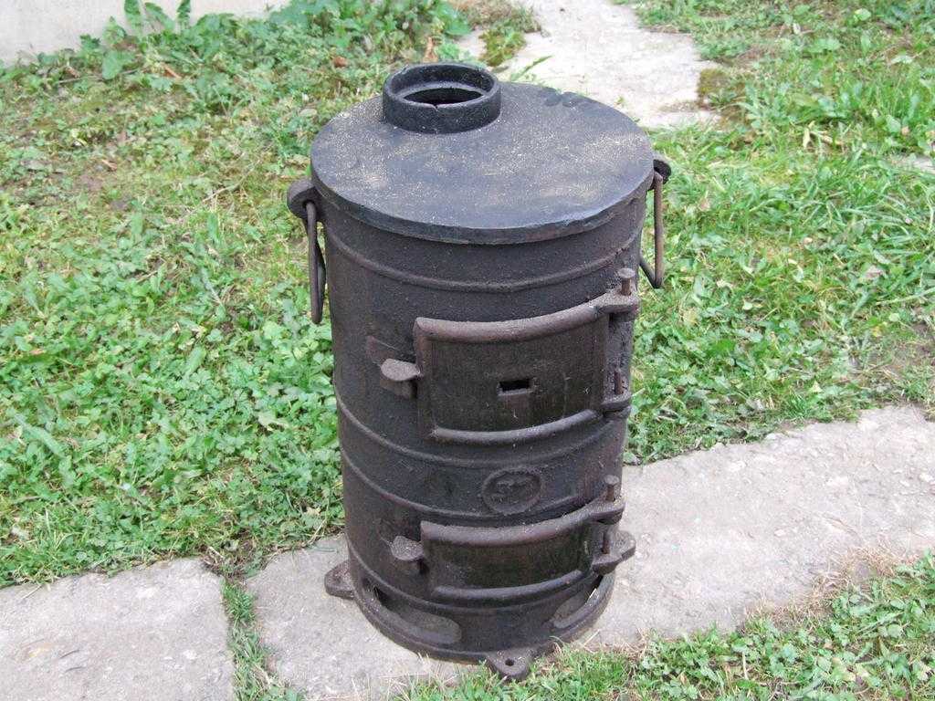 Печь чугунная буржуйка