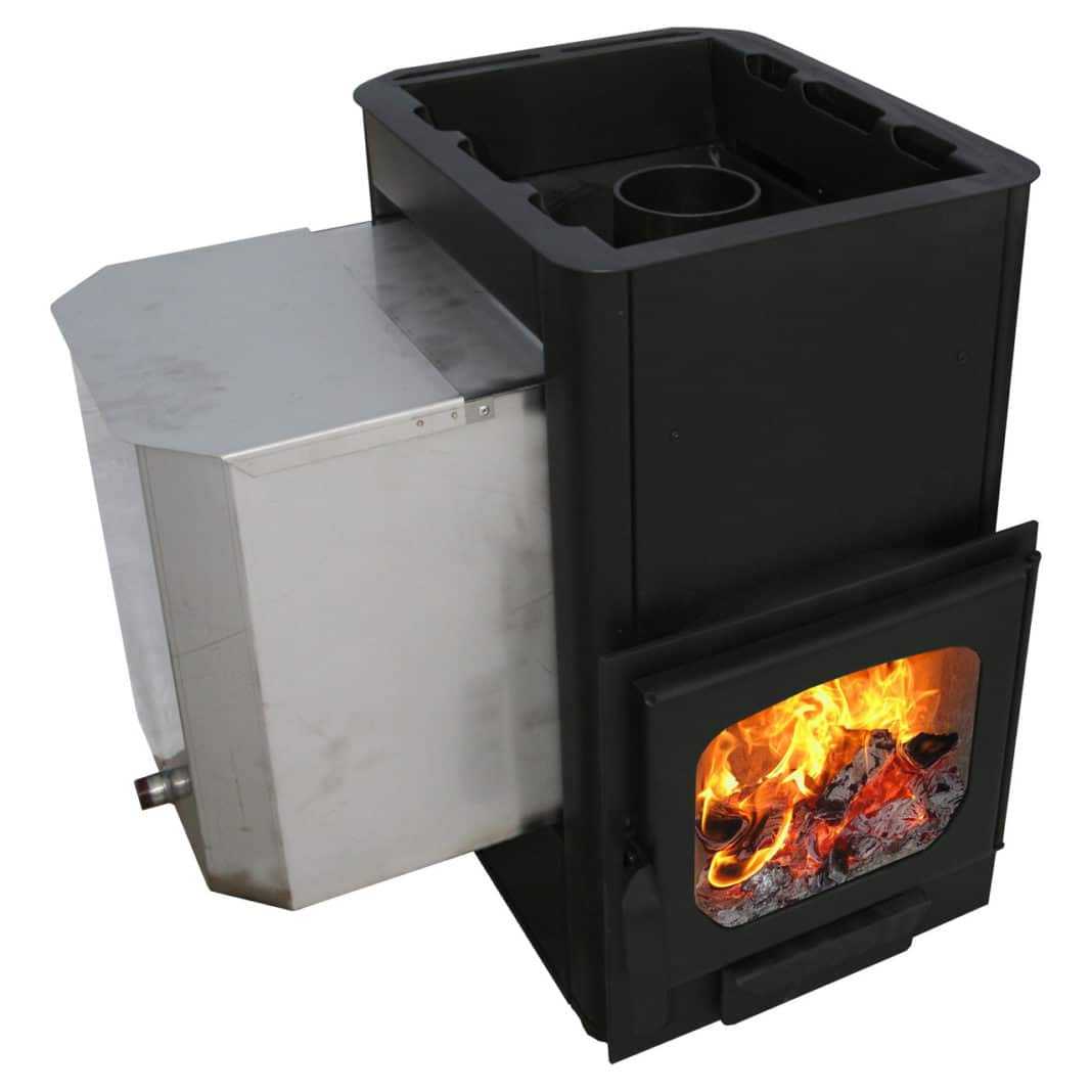 Печь Варвара с баком сбоку Печь Варвара