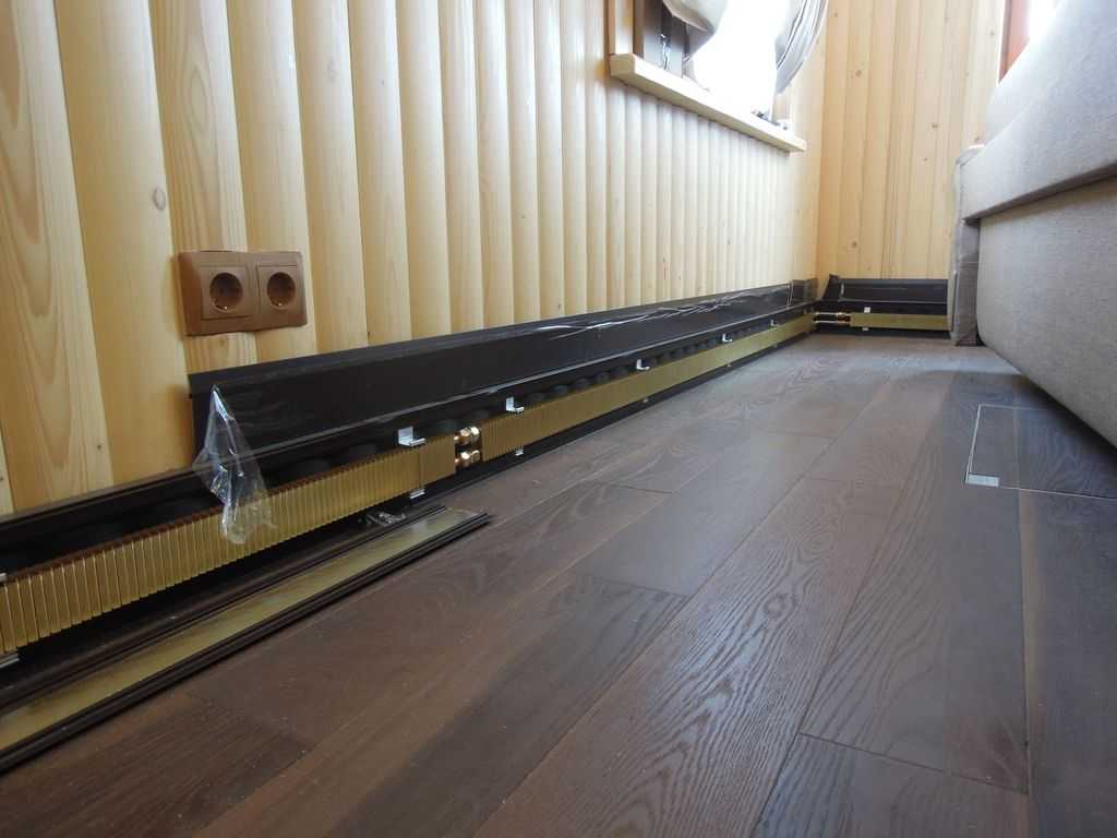 Теплый плинтус Mr. Tektum Плинтусный обогреватель