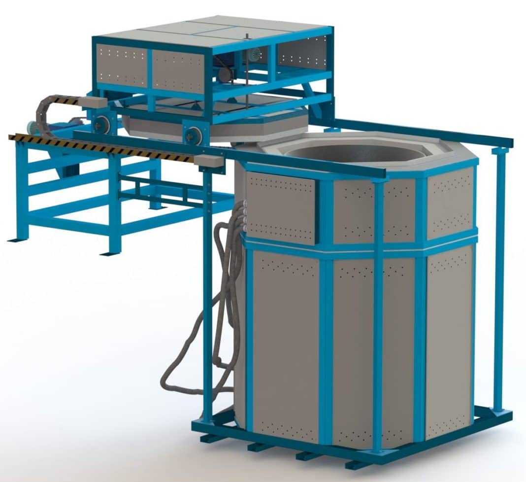 Как выглядит шахтная печь Шахтная печь