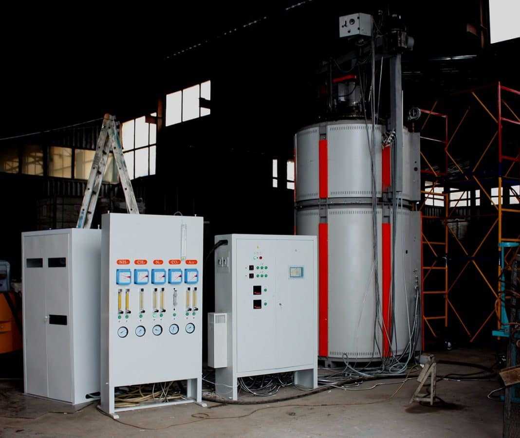 Шахтная печь СШЦМ-8.26/10 Шахтная печь