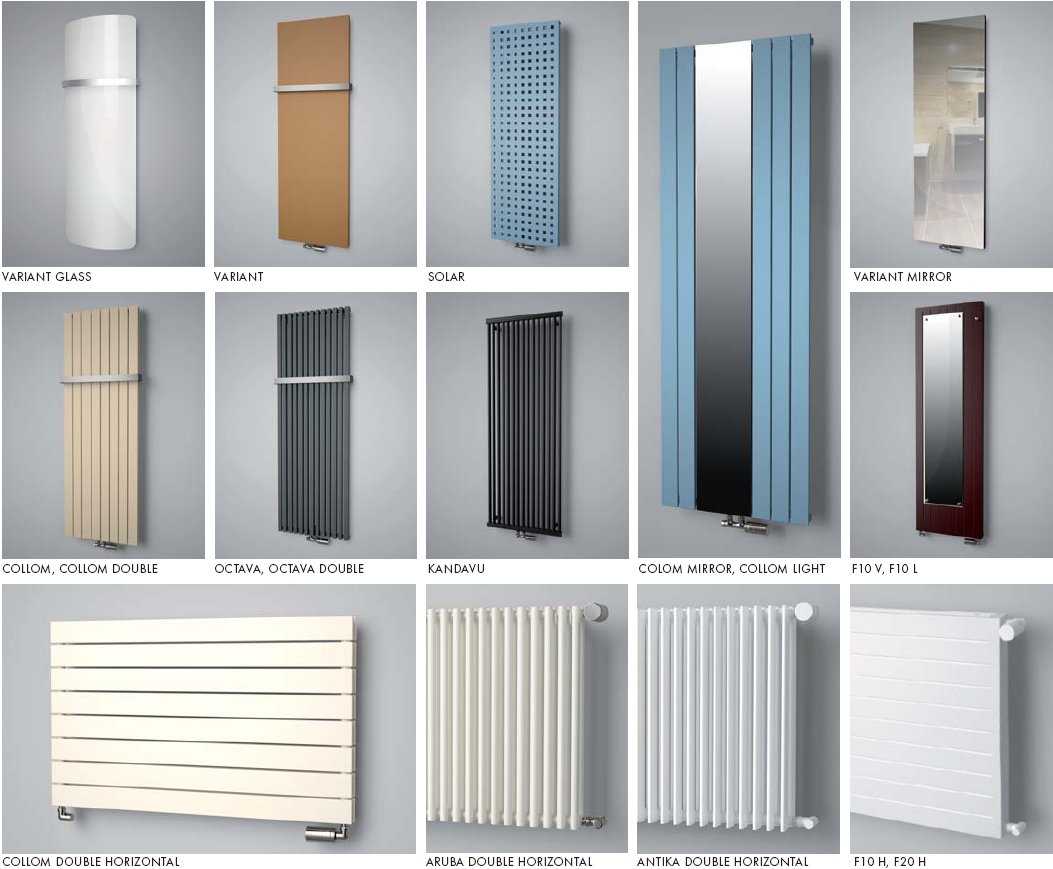 Разновидности вертикальных батарей отопления Вертикальные батареи отопления