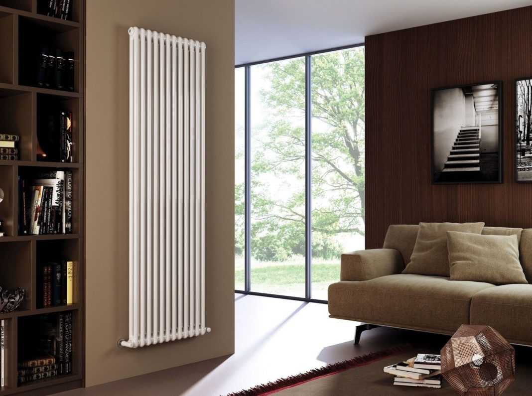 Трубчатые вертикальные батареи из стали Вертикальные батареи отопления